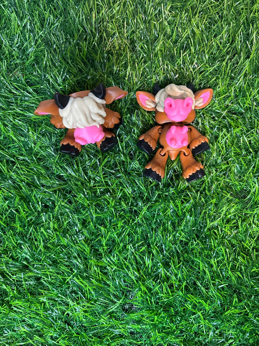 3d Printed Highland Cow