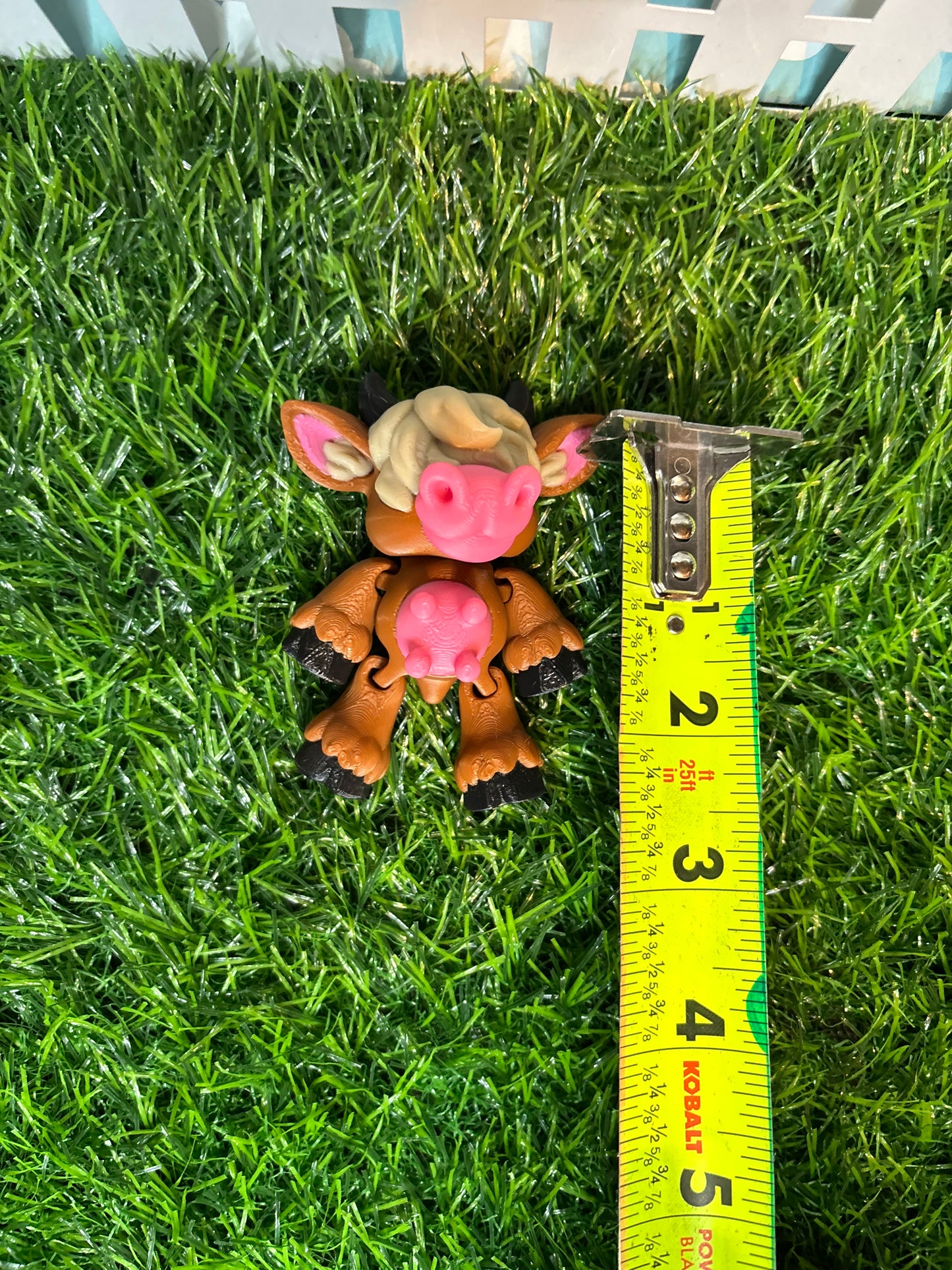 3d Printed Highland Cow