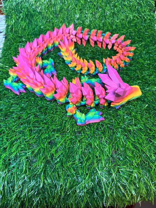 3d Printed Crystal Dragon