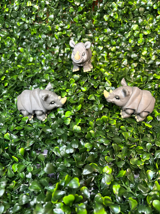3d Printed Rhino
